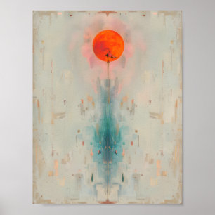 Flower Retro 80s & 90s Nostalgia Poster