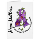 Flower Ribbon 4 Hope Matters Alzheimer's Disease