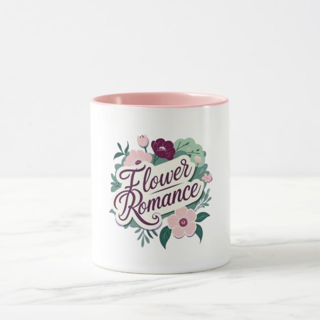 Flower Romance Floral Mug (Center)