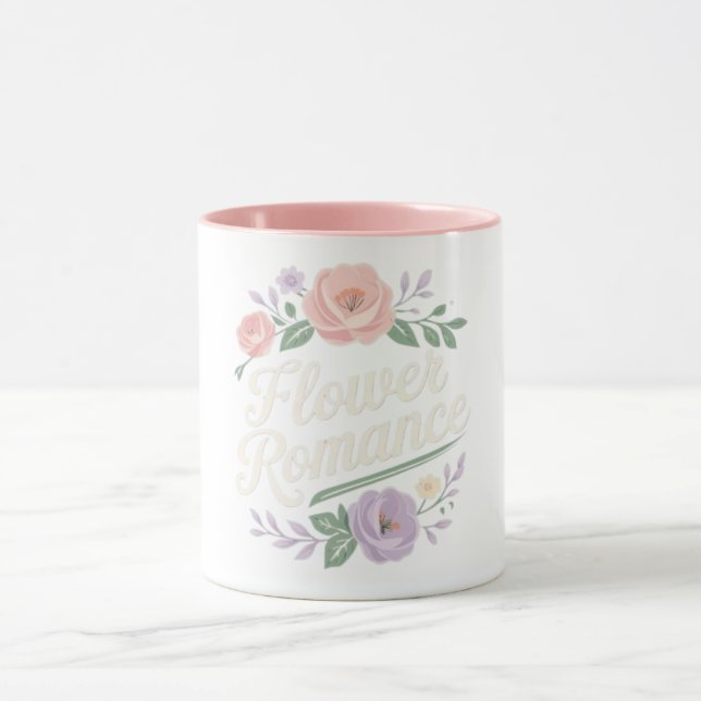 Flower Romance Floral Mug (Center)