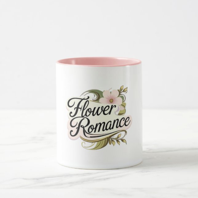 Flower Romance Floral Mug (Center)
