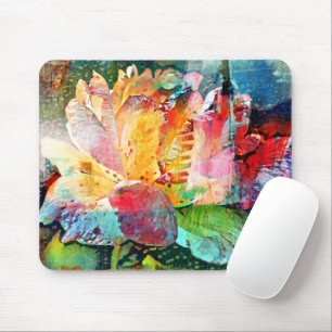 Flower Rose Mouse Mat