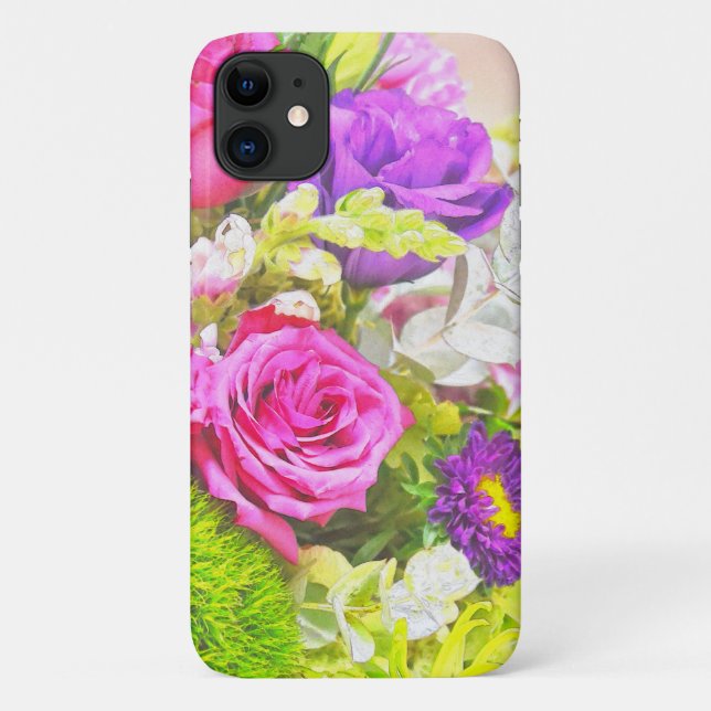 Flower Roses Garden Art Phone Case (Back)