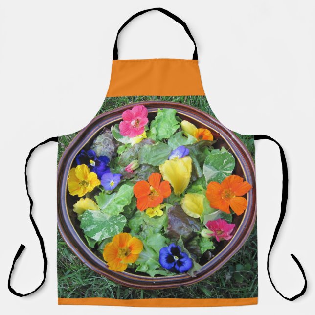 Flower Salad Apron (Front)