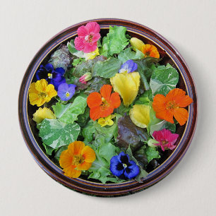 Flower Salad Button
