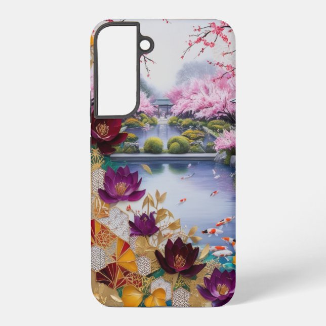 FLOWER SAMSUNG GALAXY S22+ CASE (Back)