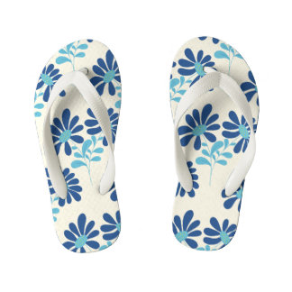 Flower sandles kid's flip flops