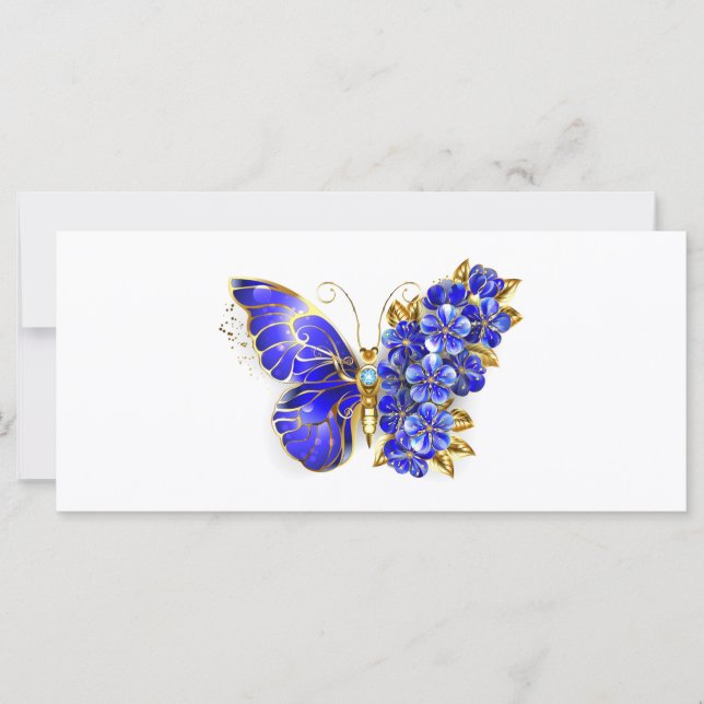 Flower Sapphire Butterfly (Front)