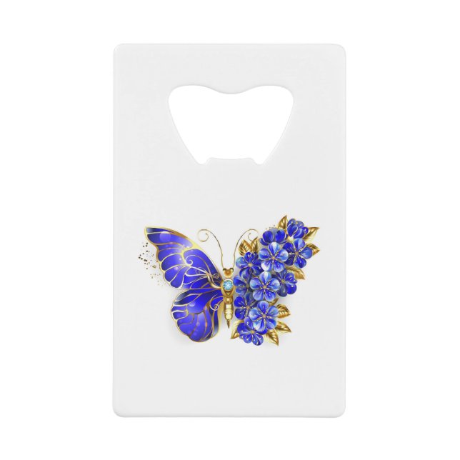 Flower Sapphire Butterfly (Front)
