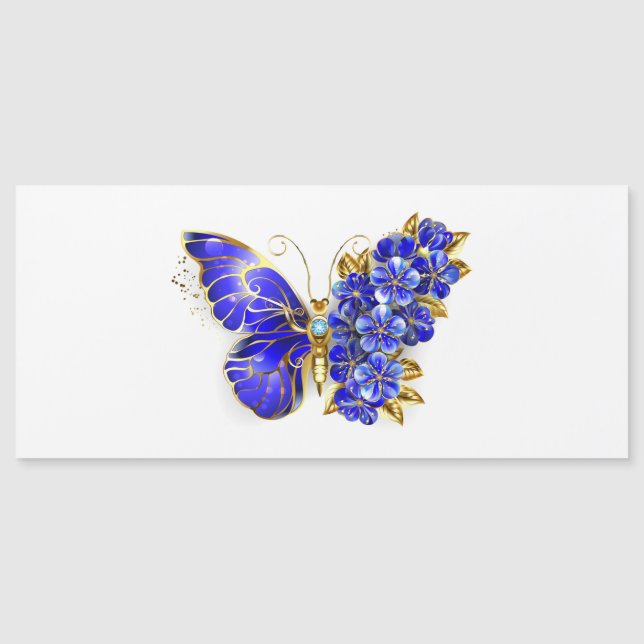 Flower Sapphire Butterfly (Front)