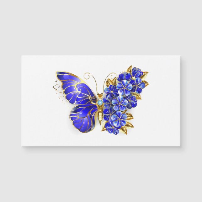 Flower Sapphire Butterfly (Front)