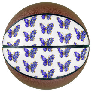 Flower Sapphire Butterfly Basketball