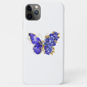 Flower Sapphire Butterfly iPhone 11 Pro Max Case