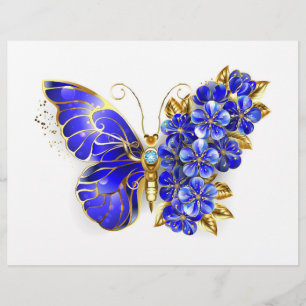 Flower Sapphire Butterfly Flyer