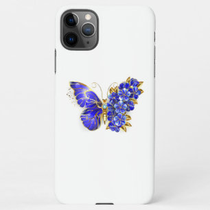 Flower Sapphire Butterfly iPhone 11Pro Max Case