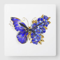 Flower Sapphire Butterfly