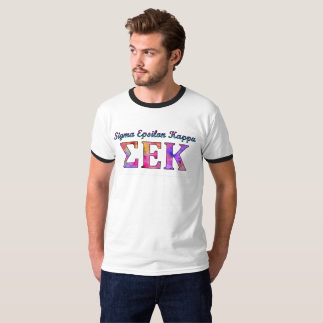 Flower Script Banded Shirt (Front Full)