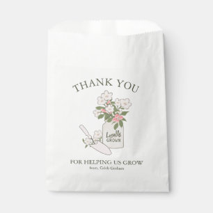 Flower Seeds Volunteer Appreciation Custom Favour Bags