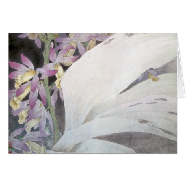 Flower Seires II- Phaiuses (Front Horizontal)