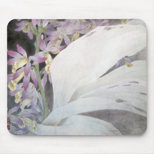 Flower Seires II- Phaiuses Mouse Mat (Front)
