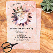 Flower Shape Photo Pastel Watercolor Template