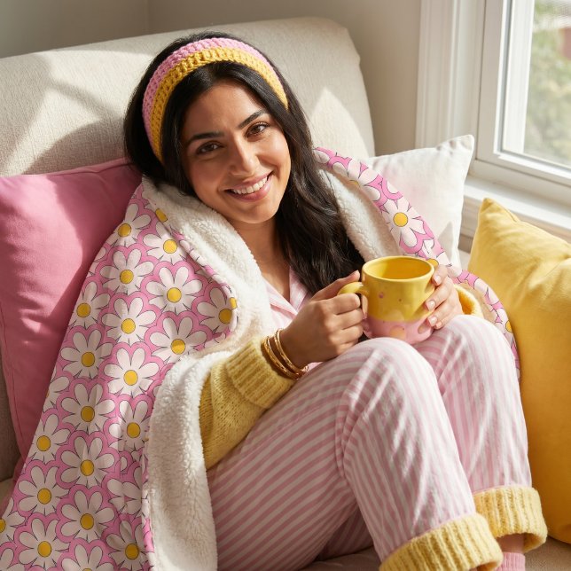 Flower Sherpa Blanket (Creator Uploaded)