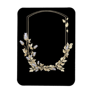 Flower Shield Wedding Magnet