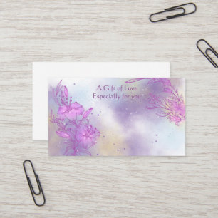 Flower Shop Flower Gift  Business Card