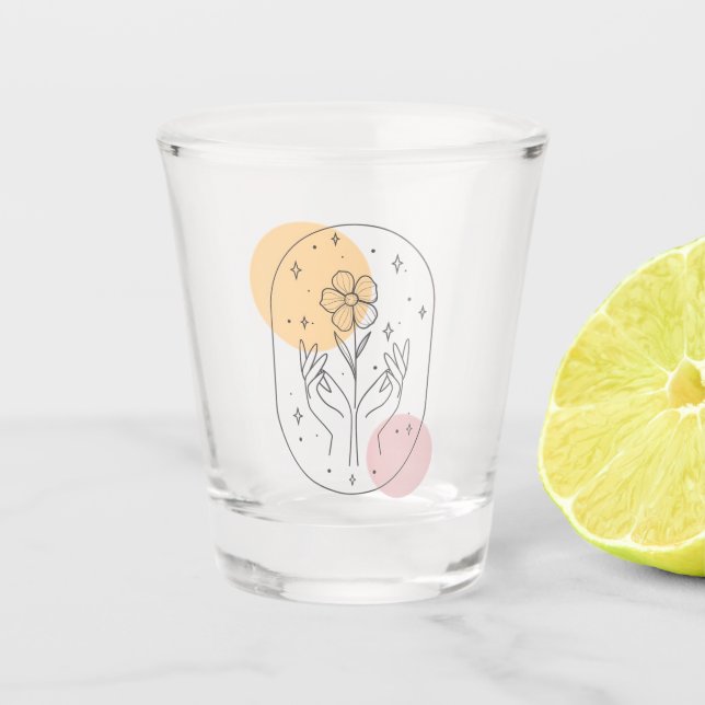 Flower Shot Glass (Front)