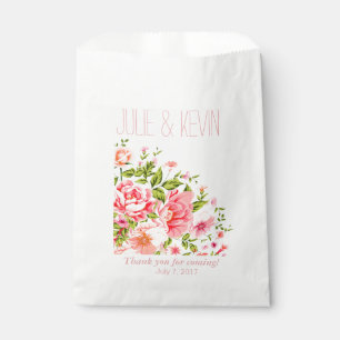 Flower Shower Bouquet   baby pink Favour Bags