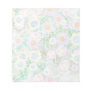 Flower Shower Notepad