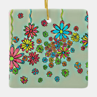 Flower Shower Ornament