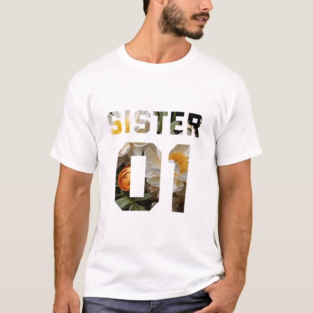 Flower Sister 01 T-Shirt (Front)