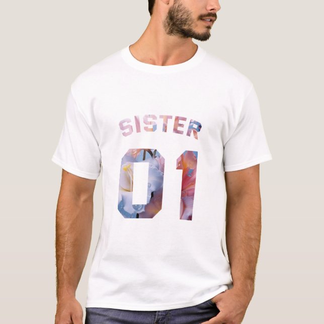 Flower Sister 01 T-Shirt (Front)