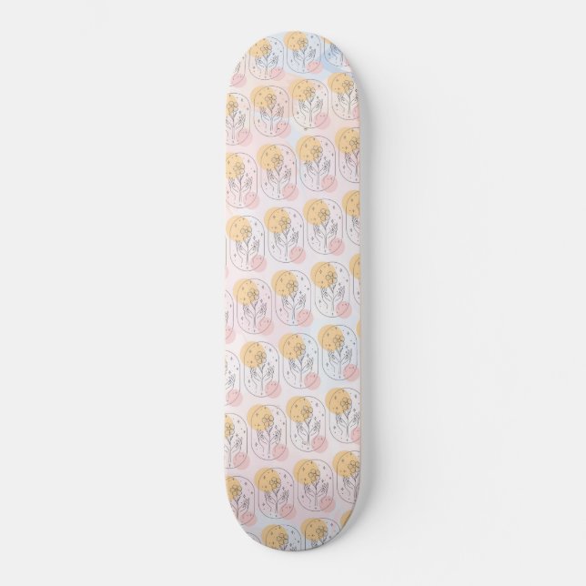 Flower Skateboard (Front)