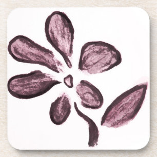 Flower Sketch Coaster