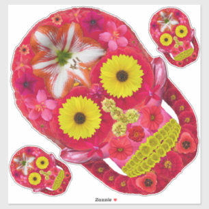 Flower Skull 6