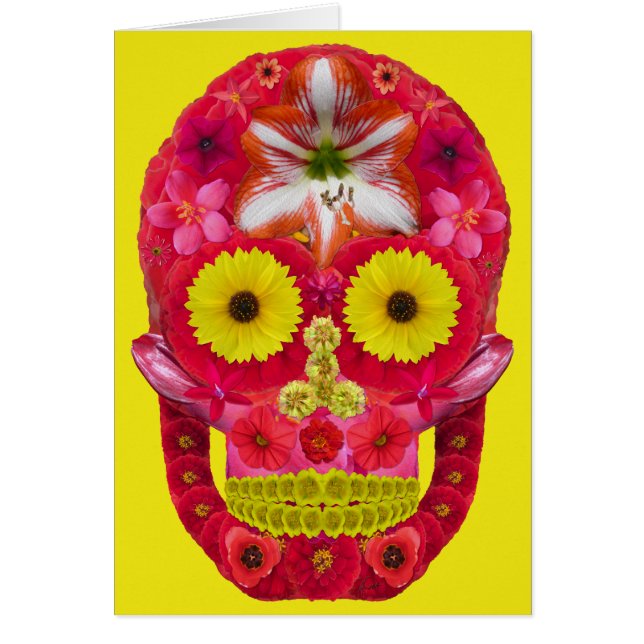 Flower Skull 6 (Front)