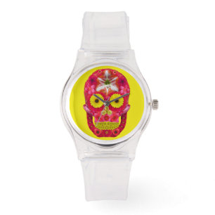 Flower Skull 6 Watch