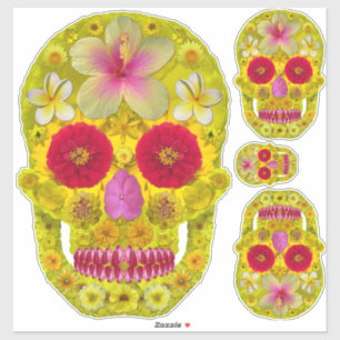 Flower Skull 8