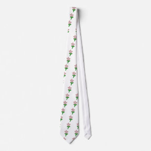 Flower Smiley Tie