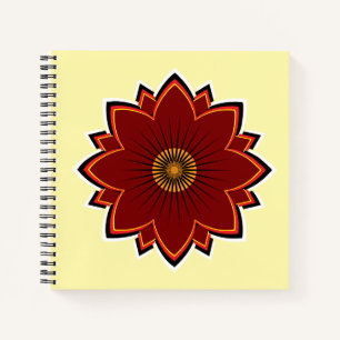 Flower Spiral Bound Book - Floral Design