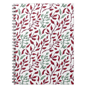 Flower Spiral Notebooks for Chic Note-Taking