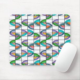 Flower Splits Mouse Mat