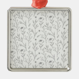 Flower Spring Botanical Floral Metal Tree Decoration