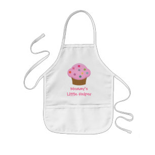 Flower Sprinkles Cupcake (Helper) Apron