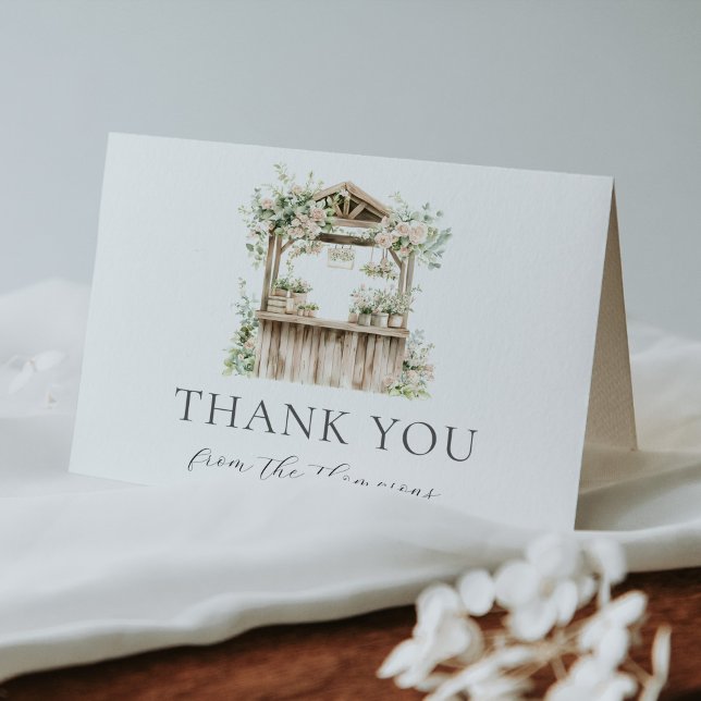 Flower Stand Fresh Off The Market Bridal Thank You (Creator Uploaded)