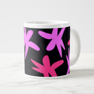 Flower Stars Large Coffee Mug