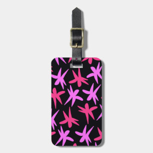 Flower Stars Luggage Tag