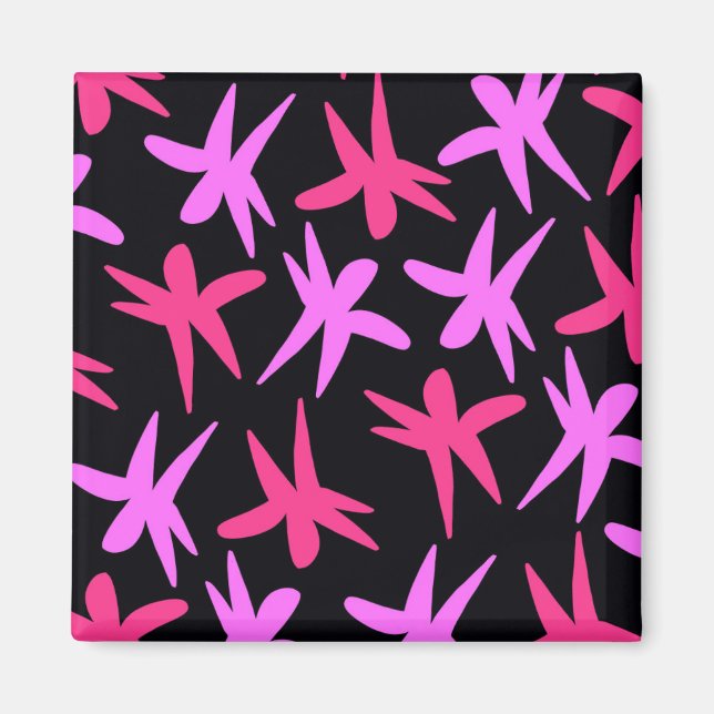 Flower Stars Magnet (Front)